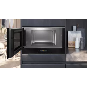 Siemens iQ700 BF722L1B1 mikrovlnná rúra čierna solo mikrovlnná rúra vstavaná 21 l 900 W