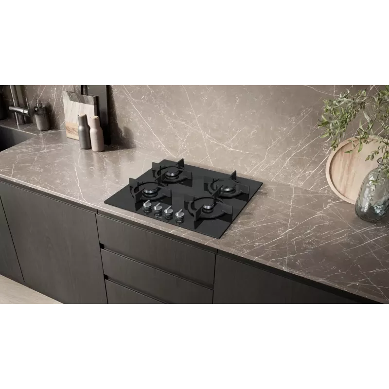 Siemens iQ500 EP6A6PI10 varná doska čierna vstavaná 59 cm plynová 4 zóny