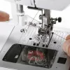 SINGER šijací stroj 7640 – elektrický model pre domácnosť, biela, viacero programov stehov