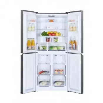 Chladnička s mrazničkou sam cook Multi Door 472 l, čierna, energetická trieda E