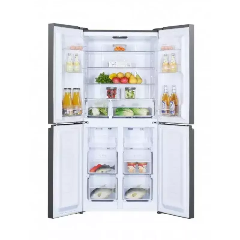 Chladnička s mrazničkou sam cook Multi Door 472 l, čierna, energetická trieda E