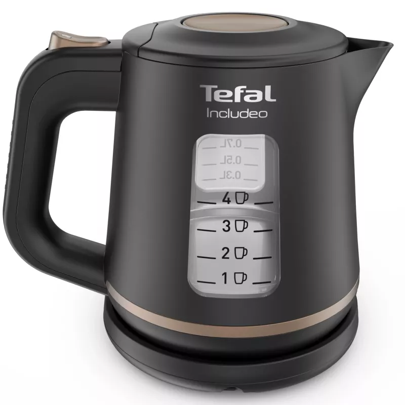 Tefal Includeo KI5338 rýchlovarná kanvica 1 l 2400 W čierna