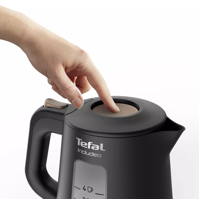 Tefal Includeo KI5338 rýchlovarná kanvica 1 l 2400 W čierna