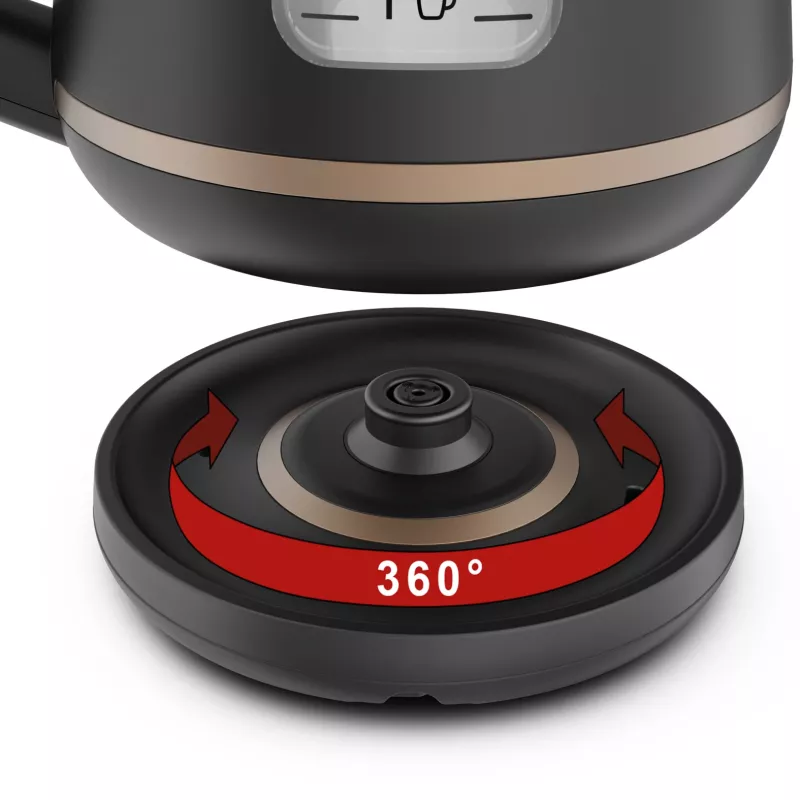 Tefal Includeo KI5338 rýchlovarná kanvica 1 l 2400 W čierna