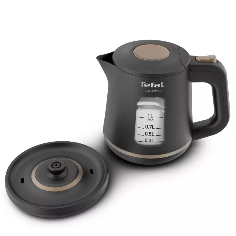 Tefal Includeo KI5338 rýchlovarná kanvica 1 l 2400 W čierna