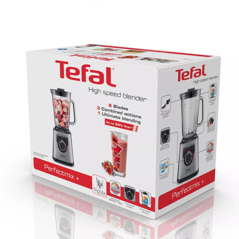 Tefal BL811D 1,5 l stolný mixér 1200 W sivý