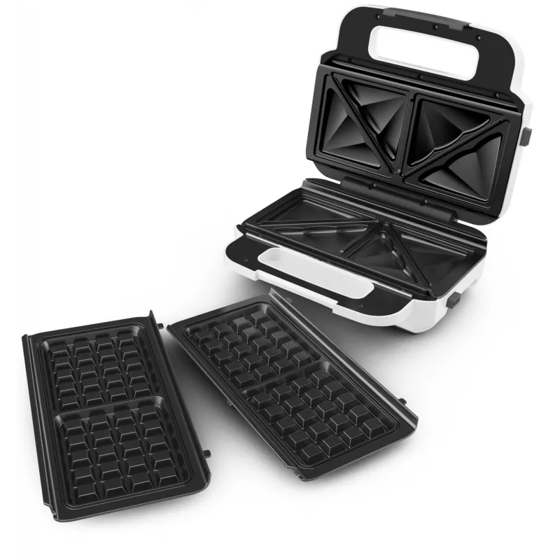 Tefal Snack XL SW701110 sendvičovač, 850 W, biely/nehrdzavejúca oceľ