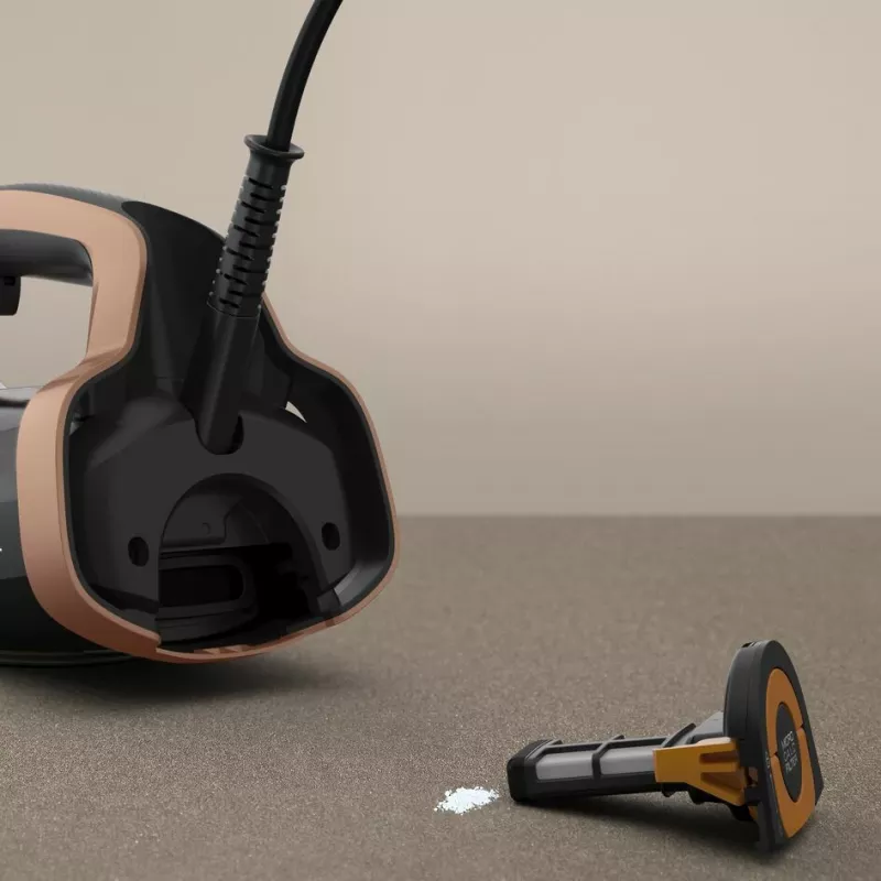 Tefal Ultimate Power Pro FV9E50 suchá a parná žehlička Durilium AirGlide Autoclean žehliaca plocha 3200 W čierna, medená