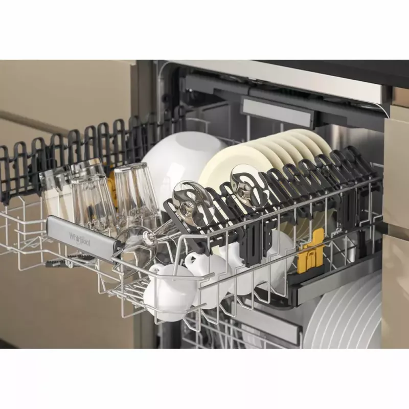 Voľne stojaca umývačka riadu WHIRLPOOL W7F HS41 X — 15 jedálenských súprav, 41 dB, Fullsize 60 cm