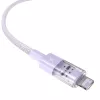 USB nabíjací kábel Baseus Gem P10373003511-01 — 2 m, 2,4 A, USB-A na Lightning, fialový