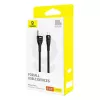 USB-A na USB-C kábel Baseus Flash 2 1m 100W čierny, USB PD, 480 Mbit/s, nylon