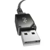 Kábel USB-A na Lightning Baseus P10355802111-00 — 1 m, 5V/2.4A, USB PD, aramidové vlákno, čierny
