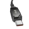 Kábel USB-C na Lightning Baseus Unbreakable 1m 20W – aramidové vlákno, 480 Mbit/s, čierny