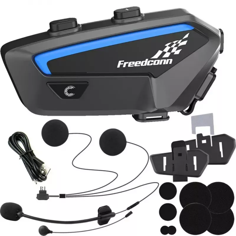 FreedConn FX motocyklový interkom, čierny
