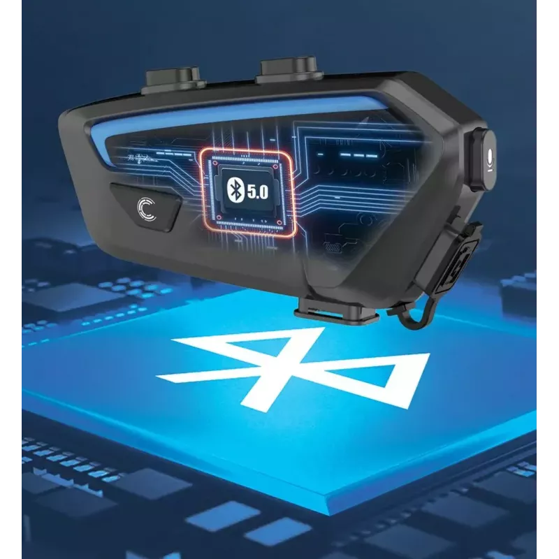 FreedConn FX motocyklový interkom, čierny