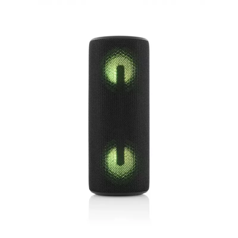 Prenosný stereo Bluetooth reproduktor JVC XS-E423B, 24 W RMS, IPX5, 4000 mAh, TWS, USB-C, AUX, čierny