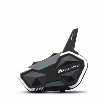 Midland R1 Mesh interkom maximálny dosah 2000 m vodoodolný doba hovoru 23 h