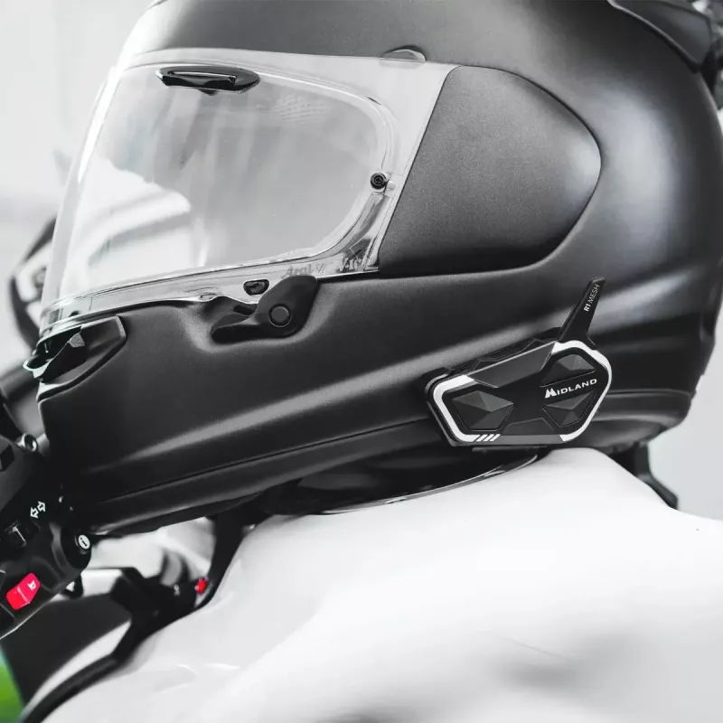 Midland R1 MESH TWIN motocyklový interkom, dvojbalenie (2 ks)