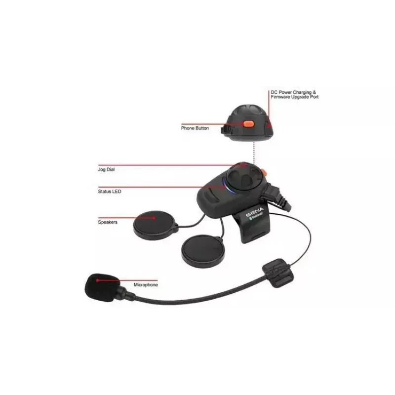 Sena motocyklová interkom SMH5 Dual Pack – Bluetooth headset sada pre dvoch jazdcov