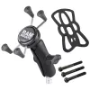 RAM Mounts X-Grip držiak na telefón motocyklová svorka riadidiel čierna