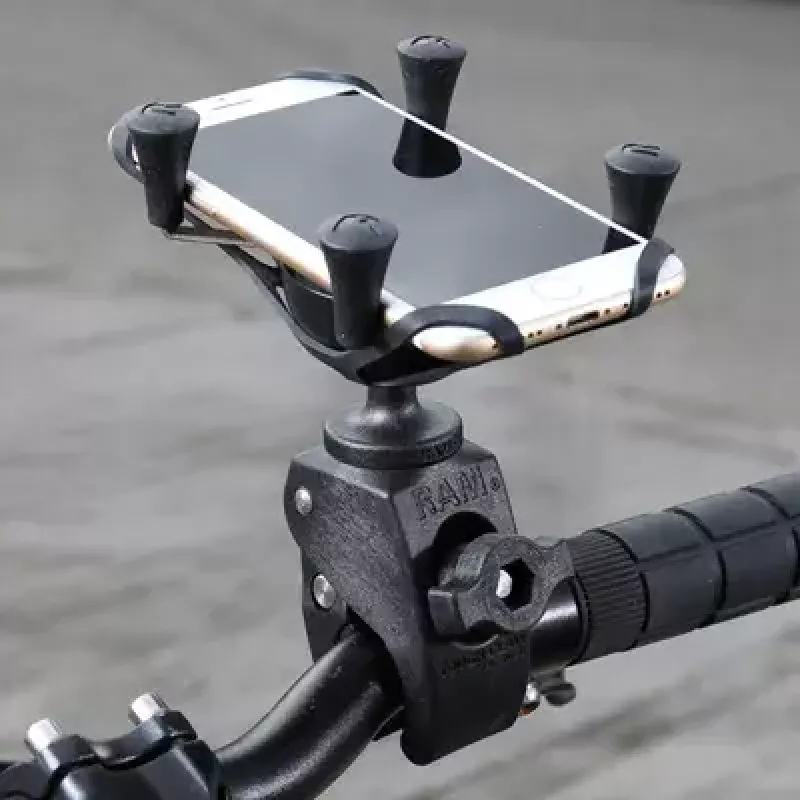 Držiak na telefón RAM Mounts X-Grip so základňou Low Profile Tough-Claw