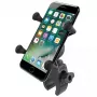 Držiak na telefón RAM Mounts X-Grip so základňou Low Profile Tough-Claw