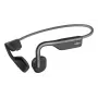 SHOKZ OpenMove slúchadlá bezdrôtové náhrdelné športové Bluetooth sivé