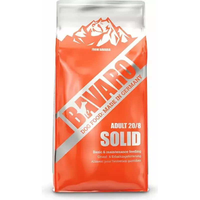 Josera Bavaro Solid 20/8 Suché krmivo pre dospelých psov, 18 kg