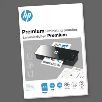 Laminovacie fólie HP 9124, formát A4, max. hrúbka fólie 125 µm, 100 ks