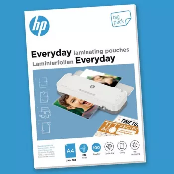 Laminovacie fólie HP 9154, formát A4, max. hrúbka 80 µm, balenie 100 ks