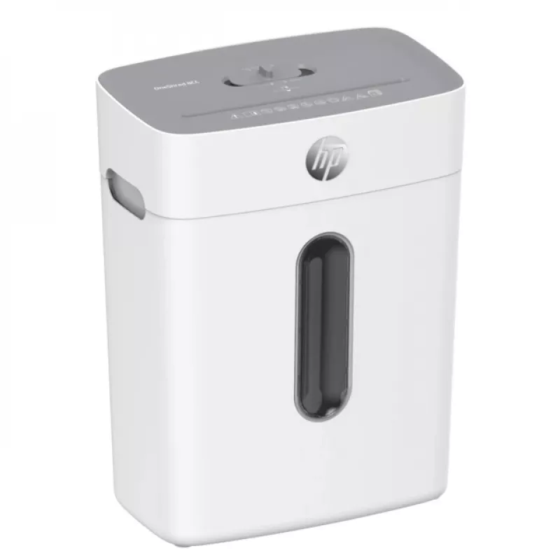 HP OneShred 8CC 2801 skartovač papiera, mikrorez 5x18 mm, P-4, 8 listov, 15 l, 68 dB, svetlosivý