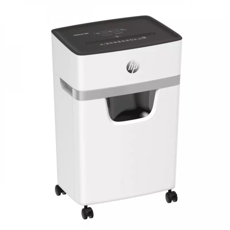 HP OneShred 10MC skartovač mikrostrih 65 dB 22 cm biela