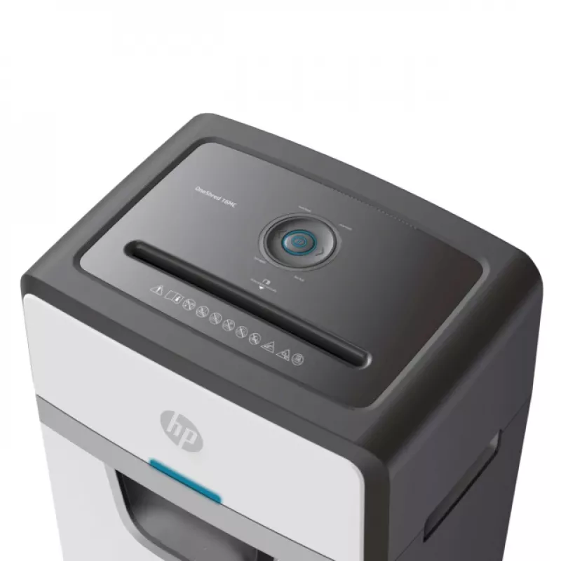 HP 2808 skartovač mikrostrih 65 dB 22 cm biela, čierna