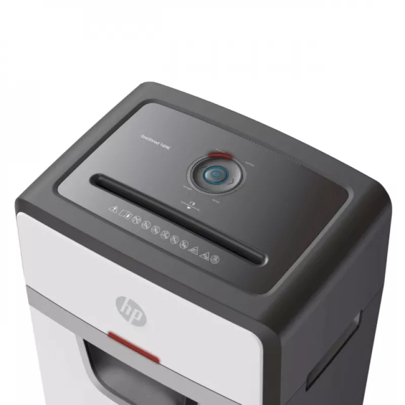 HP 2808 skartovač mikrostrih 65 dB 22 cm biela, čierna