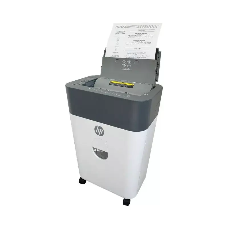 HP OneShred Auto 100CC skartovač krížový rez 68 dB 22 cm biela