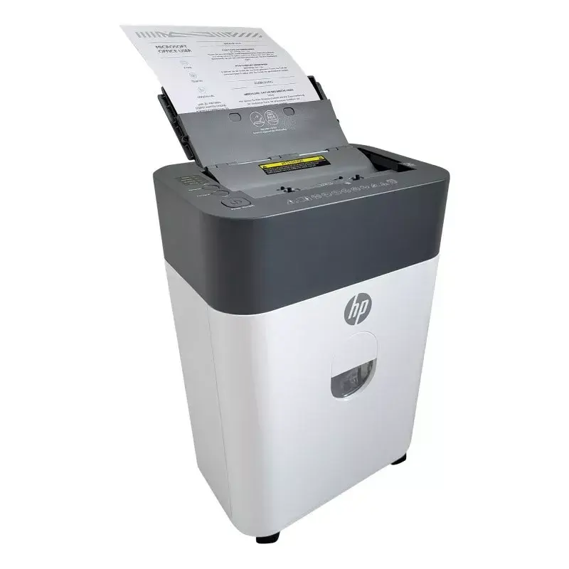 HP OneShred Auto 100CC skartovač krížový rez 68 dB 22 cm biela