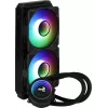 Aerocool PGS Mirage L240 ARGB vodné chladenie procesora, 2300 ot./min, 4-pinové, čierne