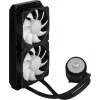 Aerocool PGS Mirage L240 ARGB vodné chladenie procesora, 2300 ot./min, 4-pinové, čierne