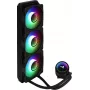 Aerocool MIRAGEL360 kvapalinové CPU chladenie 3x12 cm ARGB ventilátor TDP 550W čierny