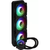 Aerocool MIRAGEL360 kvapalinové CPU chladenie 3x12 cm ARGB ventilátor TDP 550W čierny