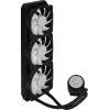 Aerocool MIRAGEL360 kvapalinové CPU chladenie 3x12 cm ARGB ventilátor TDP 550W čierny