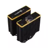 Vzduchový chladič DeepCool AK620 Zero Dark Zoria 12 cm čierny žltý