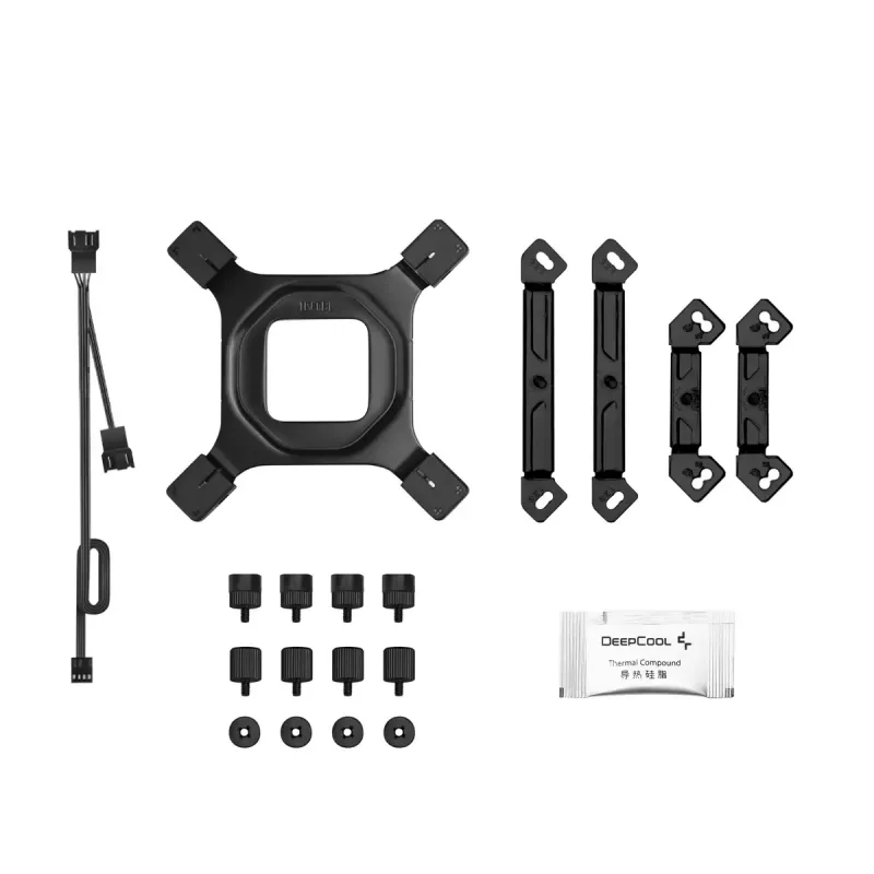 Vzduchový chladič DeepCool AK620 Zero Dark Zoria 12 cm čierny žltý