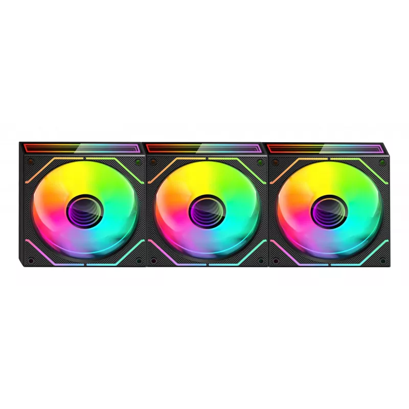 Mars Gaming MF3DPROKIT chladiaci systém počítača skriňový ventilátor 12 cm čierny