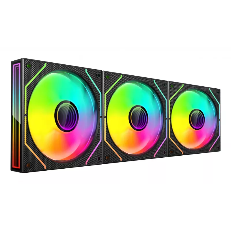Mars Gaming MF3DPROKIT chladiaci systém počítača skriňový ventilátor 12 cm čierny