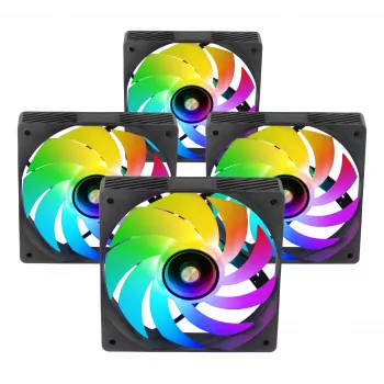 Mars Gaming MFSI4KIT chladiaci systém počítača skriňa ventilátor 12 cm čierna