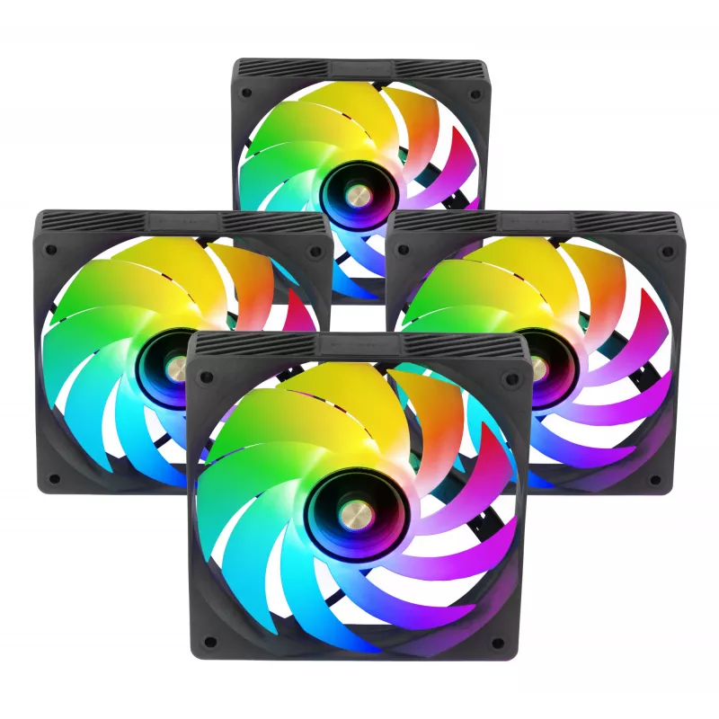Mars Gaming MFSI4KIT chladiaci systém počítača skriňa ventilátor 12 cm čierna