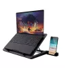 Trust GXT 1125 Quno chladiaci stojan na notebook, 17 palcov, čierny