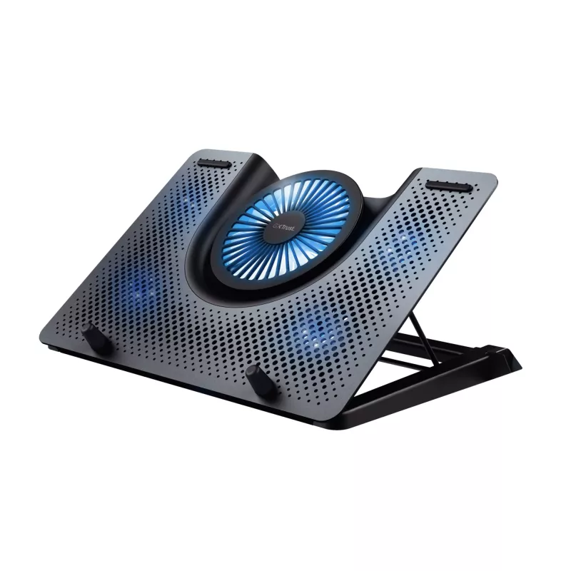 Trust GXT 1125 Quno chladiaci stojan na notebook, 17 palcov, čierny