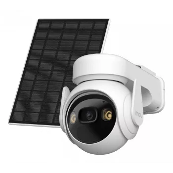 IP bezpečnostná kamera IMOU Cell PT Lite Kit so solárnym panelom — 3 MP (2304×1296), 3,6 mm, 330° otáčanie, 90° naklápanie, IP66, 5000 mAh batéria, PIR, 20 m nočné videnie